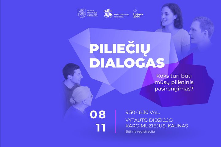 Piliečių dialogas: koks turi būti mūsų pilietinis pasirengimas?