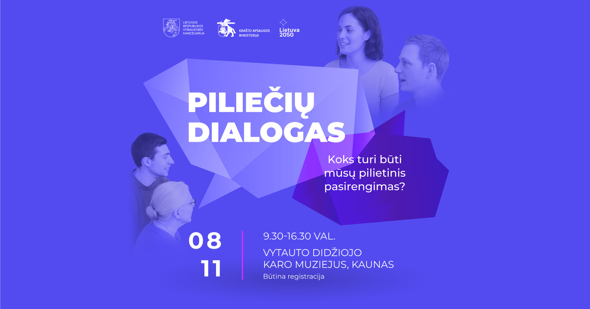 Piliečių dialogas: koks turi būti mūsų pilietinis pasirengimas?